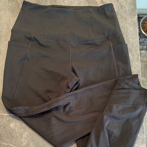 Black High-Waisted Leggings